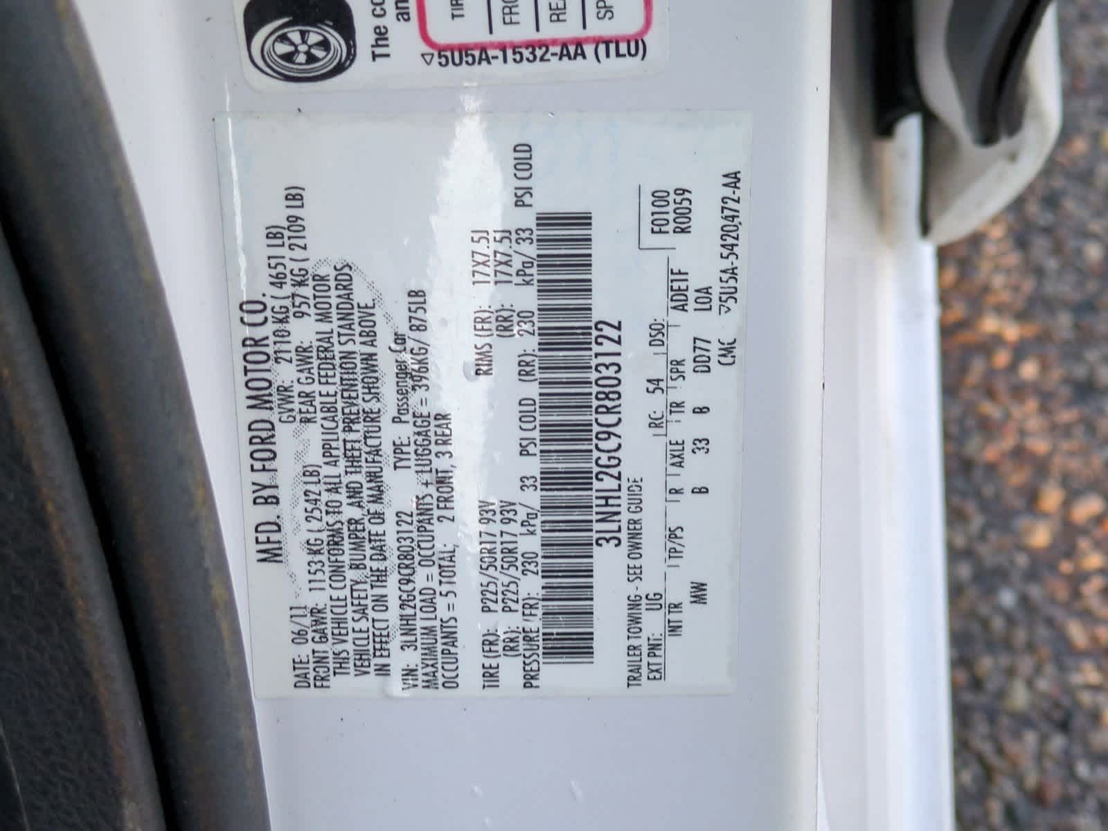 Thumbnail: 2012 Lincoln MKZ - 35