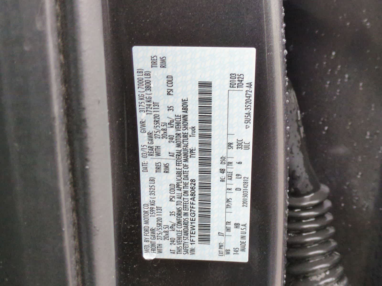 Thumbnail: 2015 Ford F-150 - 37