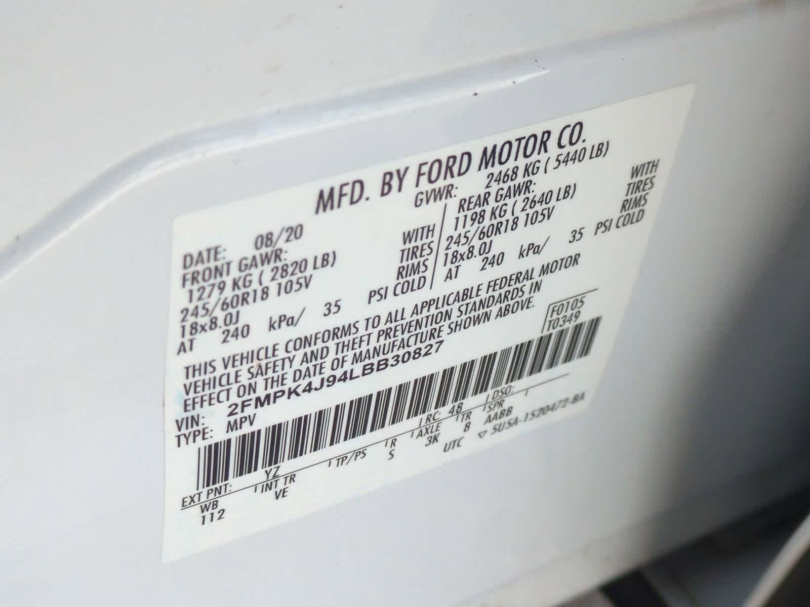 Thumbnail: 2020 Ford Edge - 31