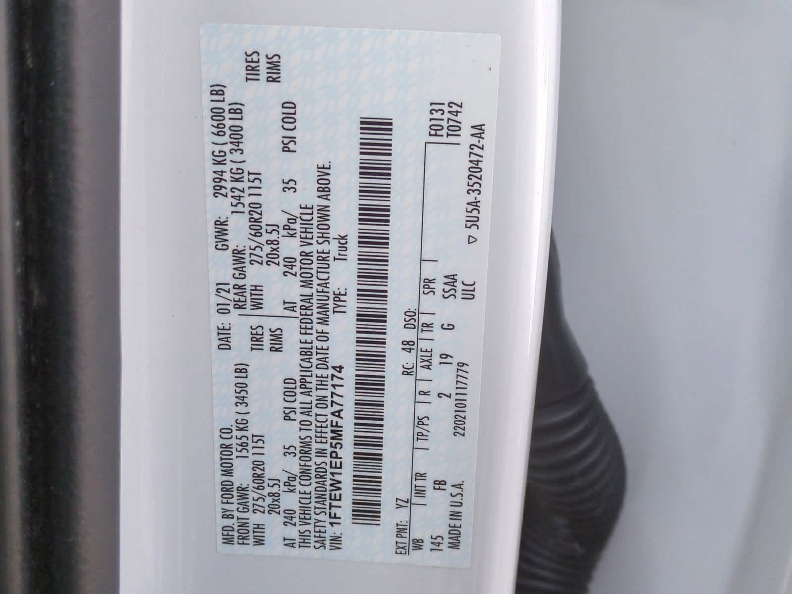 Thumbnail: 2021 Ford F-150 - 34