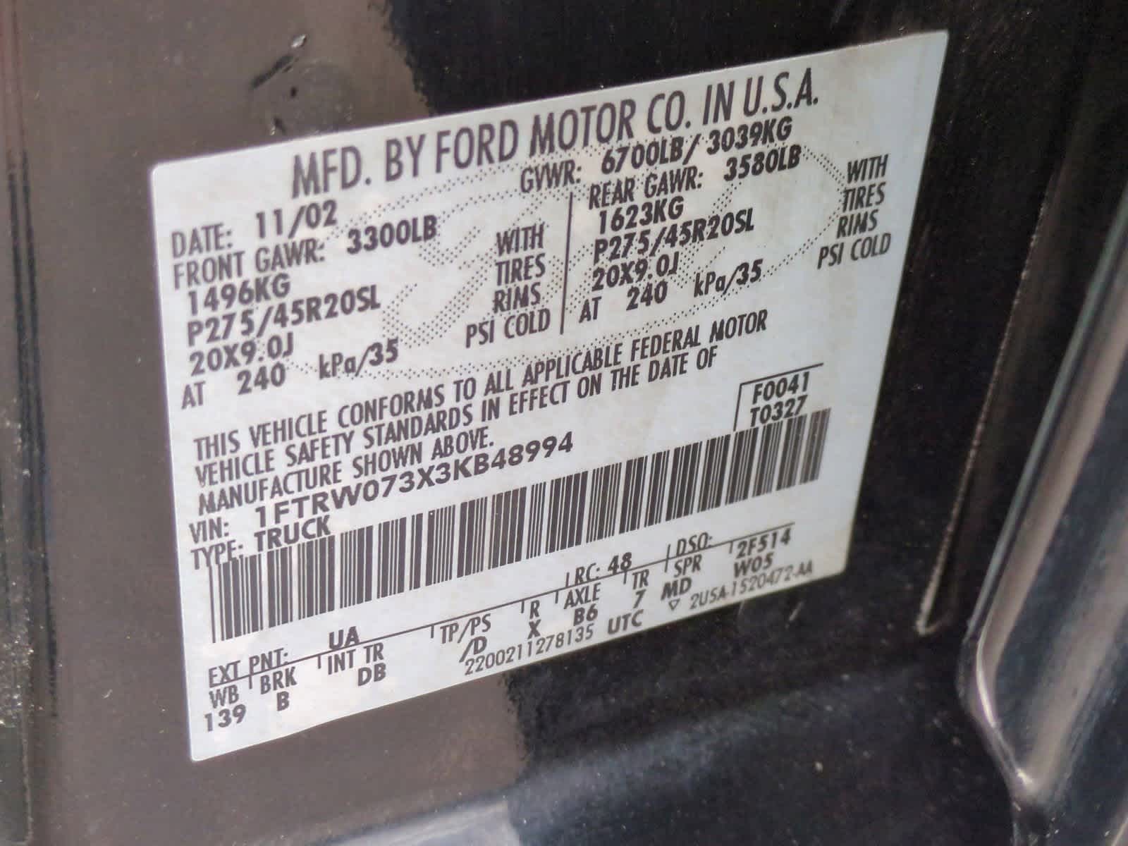 Thumbnail: 2003 Ford F-150 - 31