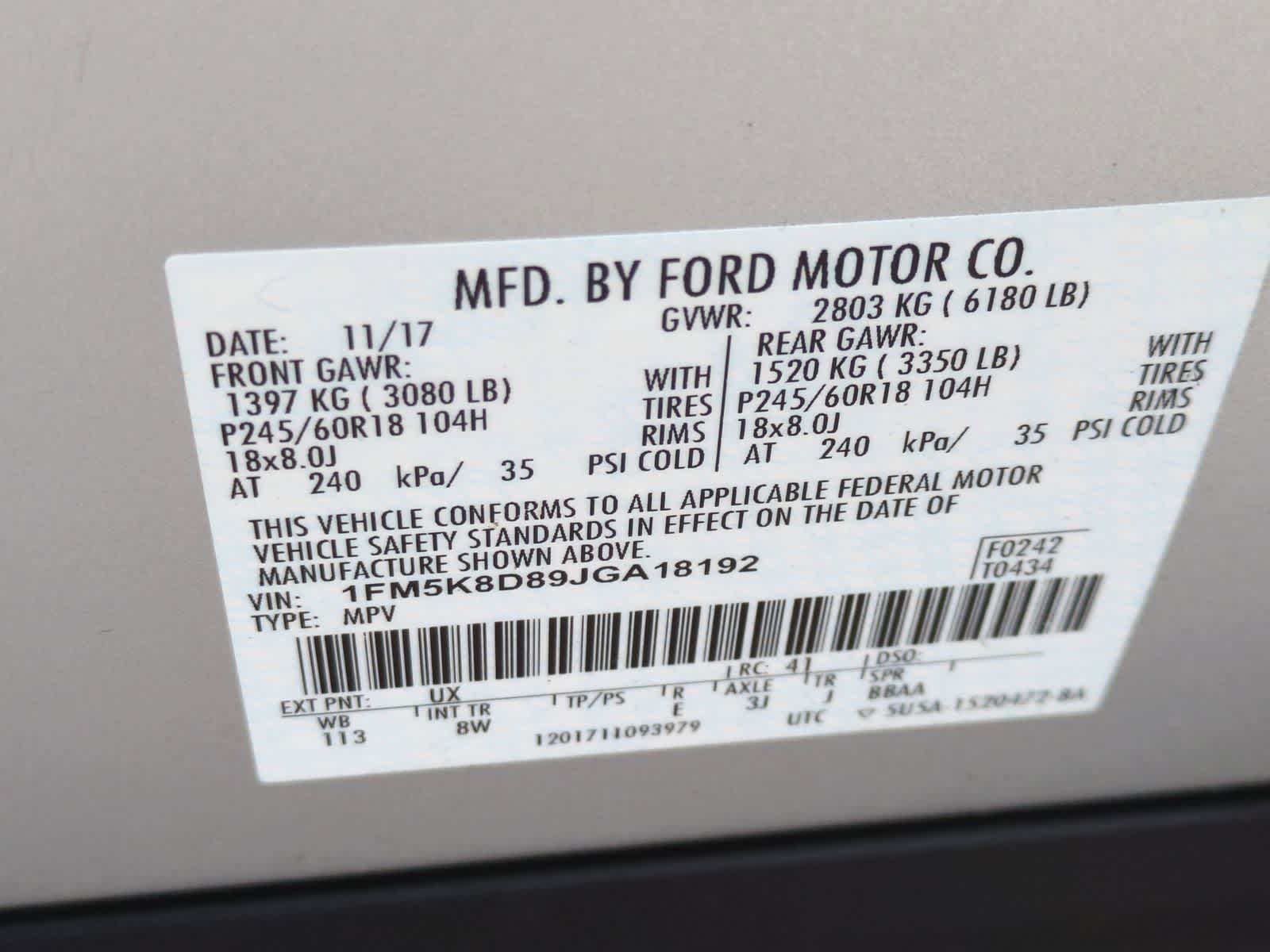 Thumbnail: 2018 Ford Explorer - 36