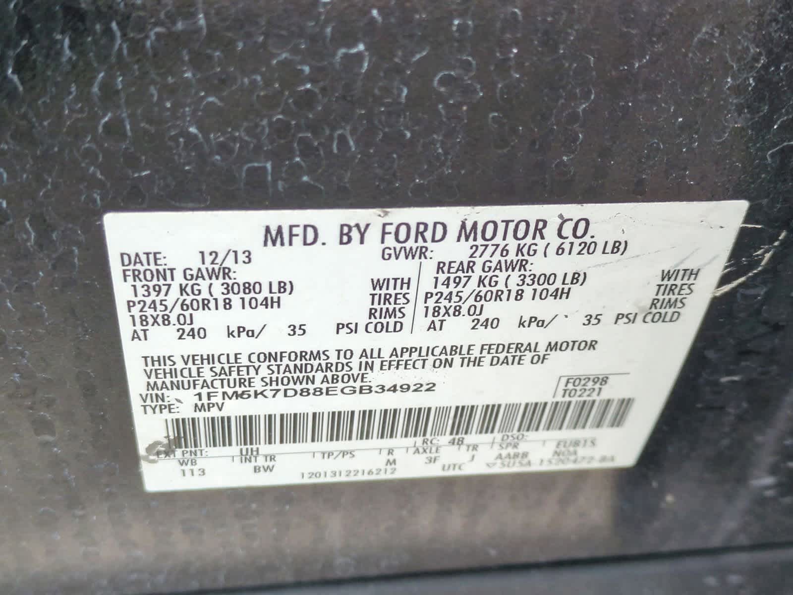 Thumbnail: 2014 Ford Explorer - 34