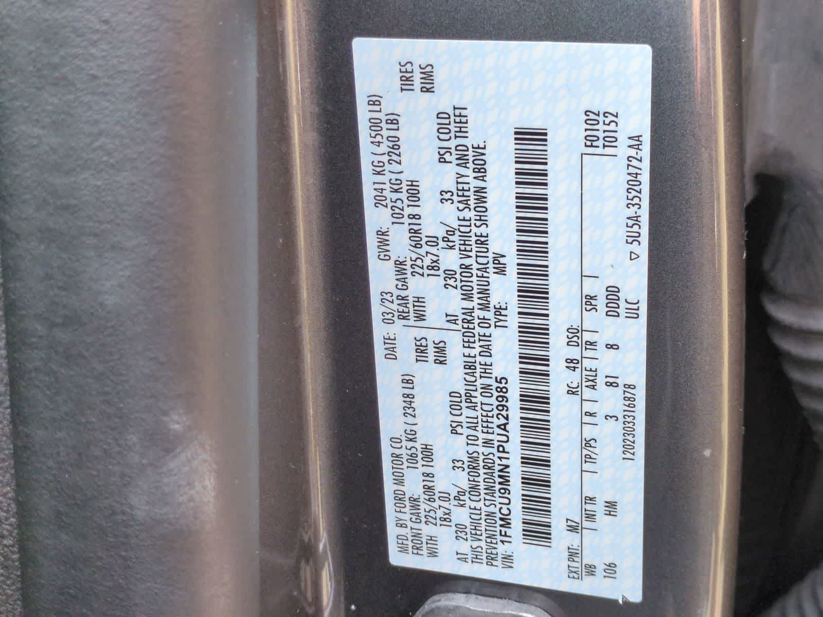 Thumbnail: 2023 Ford Escape - 35