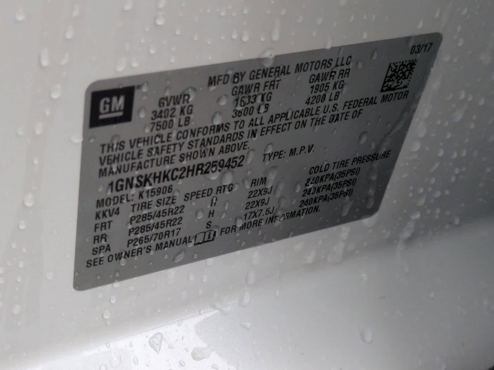 Thumbnail: 2017 Chevrolet Suburban - 39