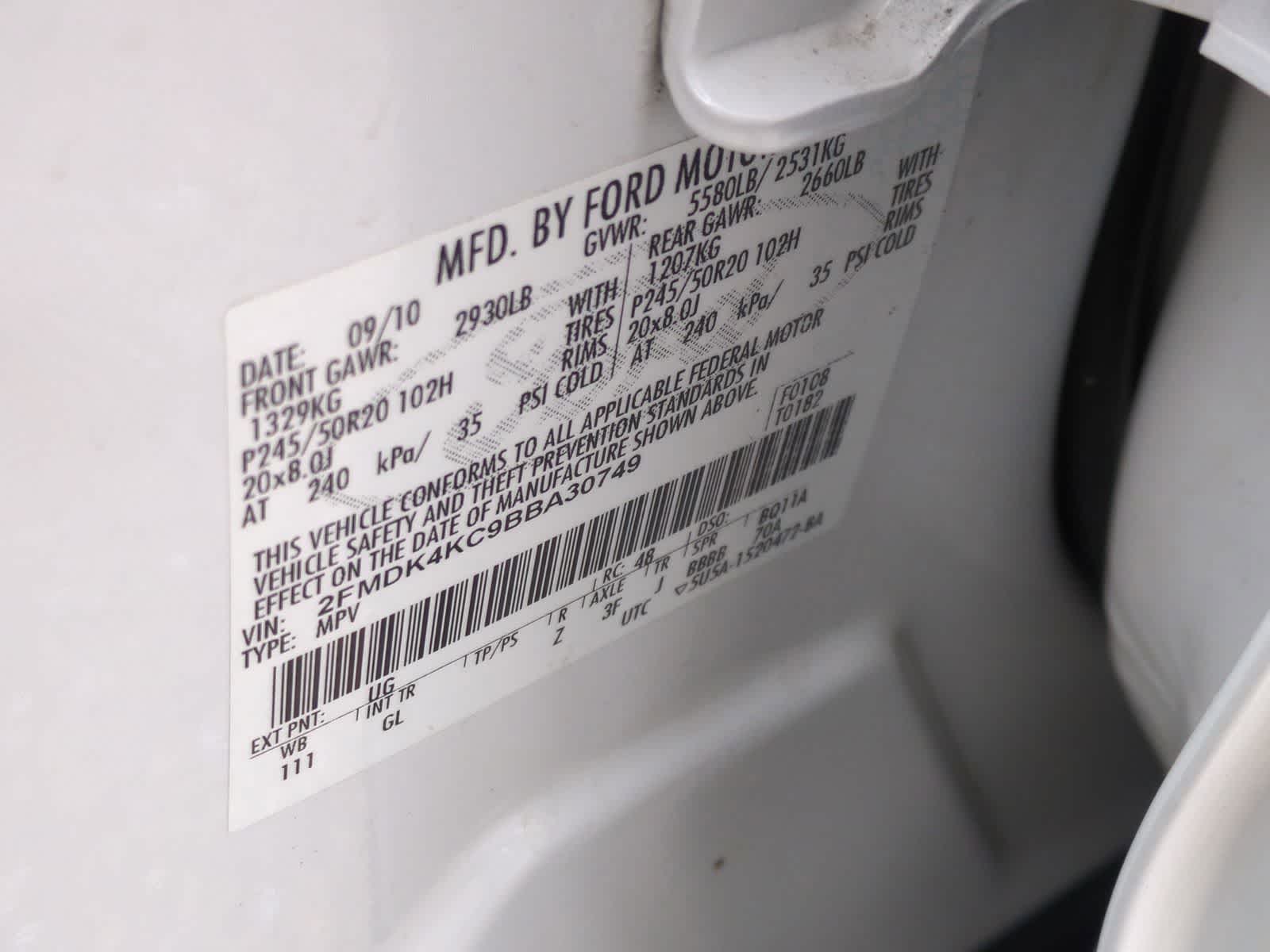 Thumbnail: 2011 Ford Edge - 35