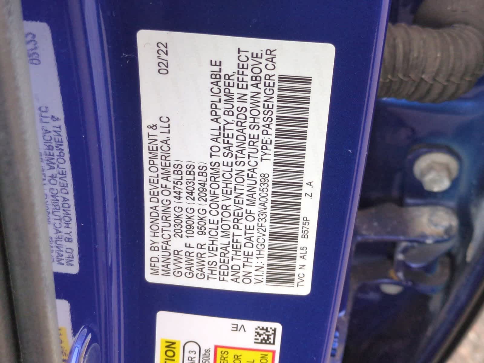 Thumbnail: 2022 Honda Accord - 36