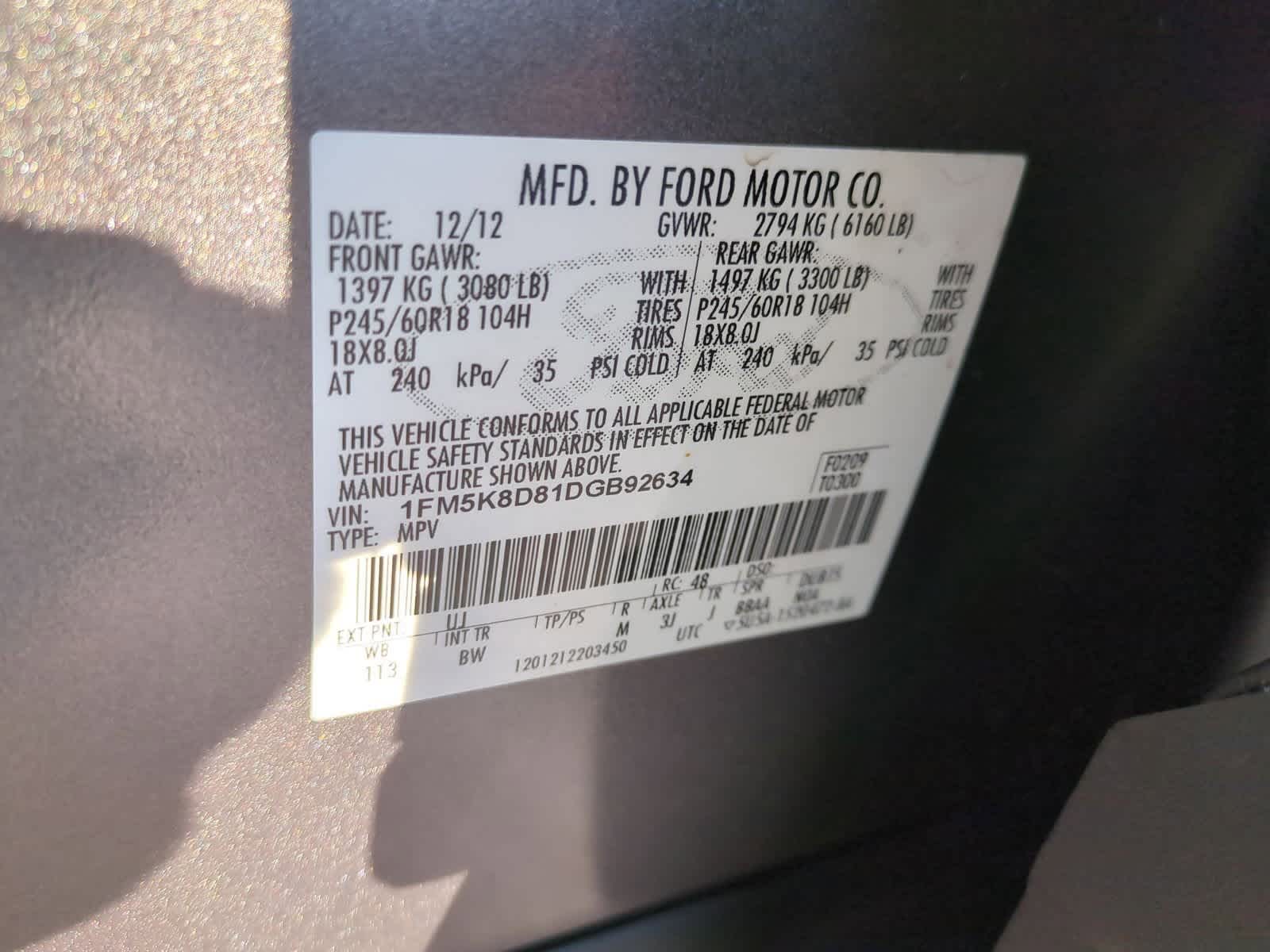 Thumbnail: 2013 Ford Explorer - 36