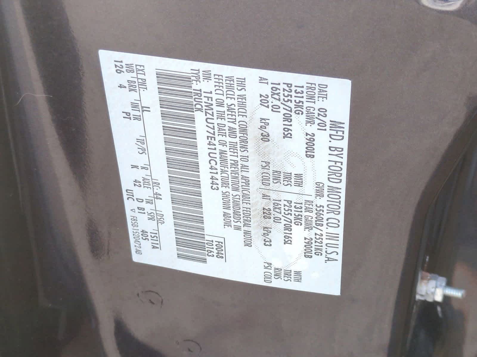 Thumbnail: 2001 Ford Explorer Sport Trac - 32