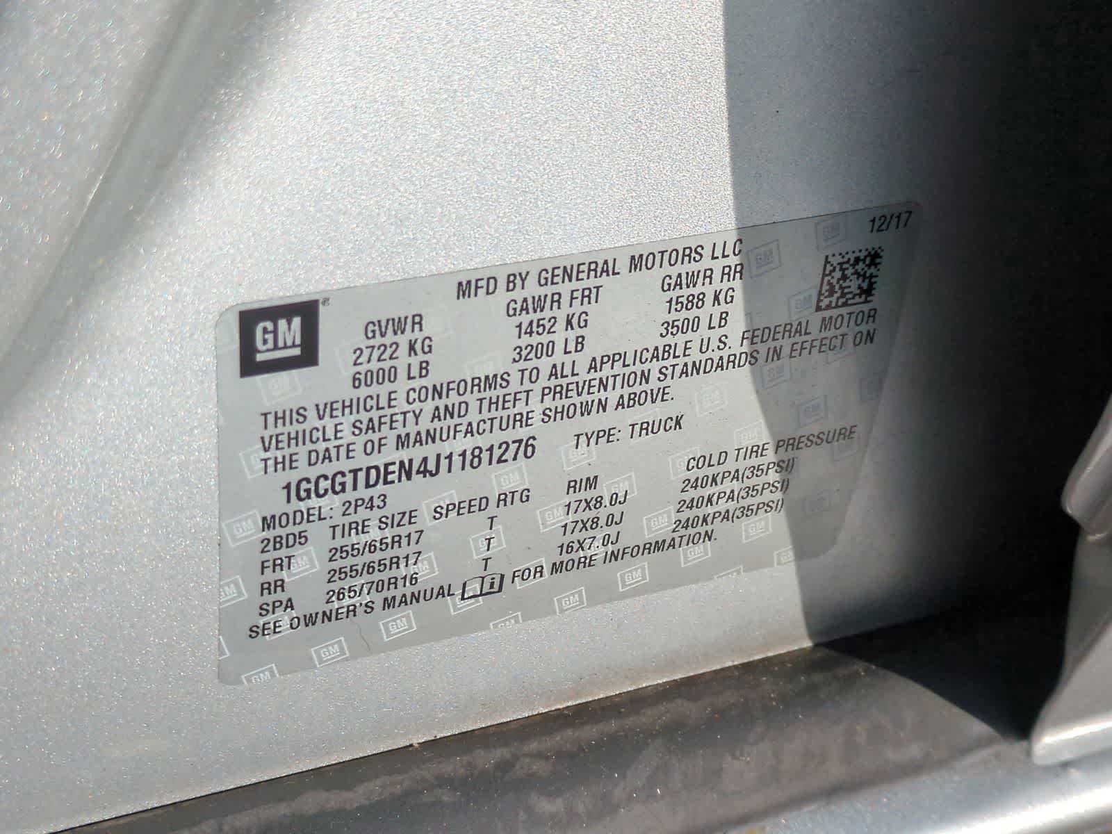 Thumbnail: 2018 Chevrolet Colorado - 34