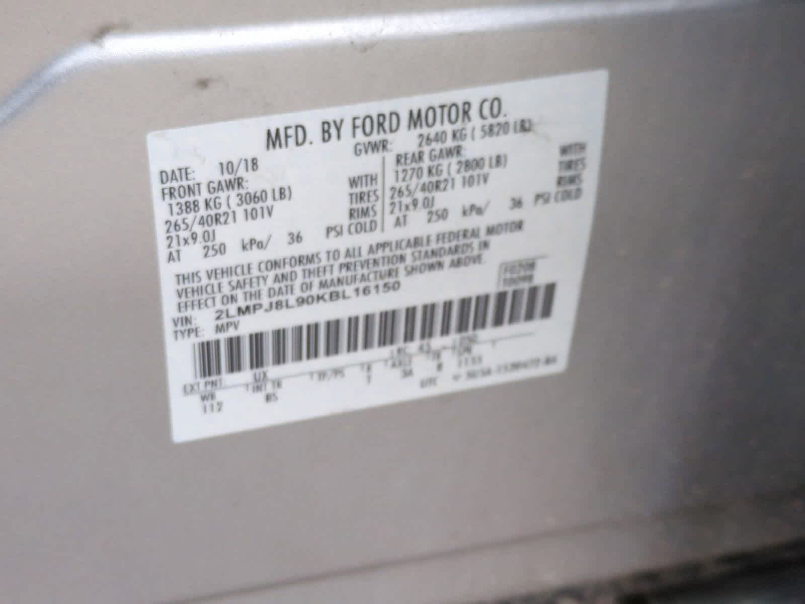 Thumbnail: 2019 Lincoln Nautilus - 37