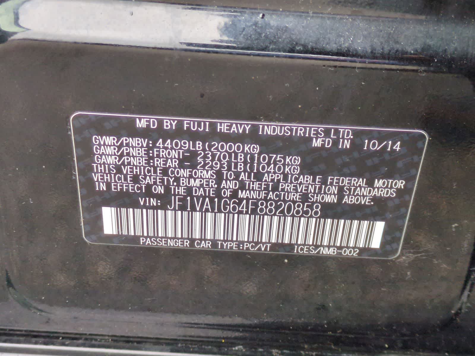 Thumbnail: 2015 Subaru WRX - 37