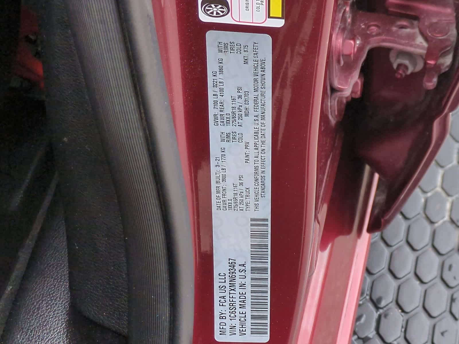 Thumbnail: 2021 RAM 1500 - 33