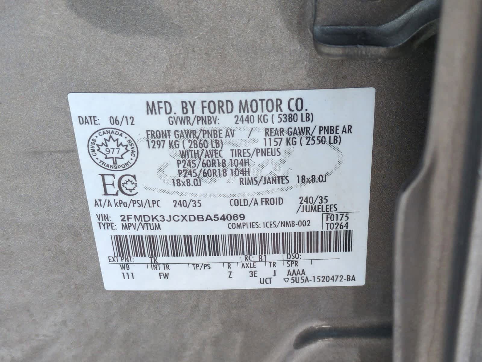 Thumbnail: 2013 Ford Edge - 34