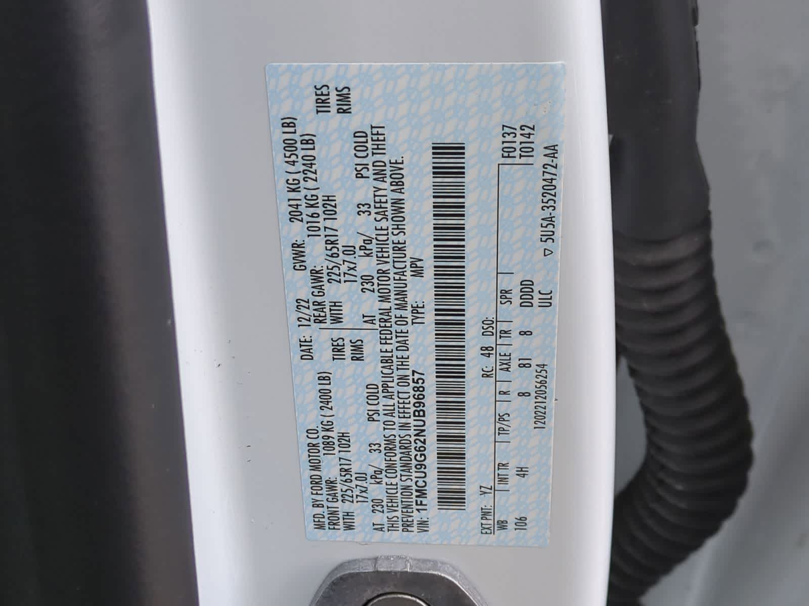 Thumbnail: 2022 Ford Escape - 35