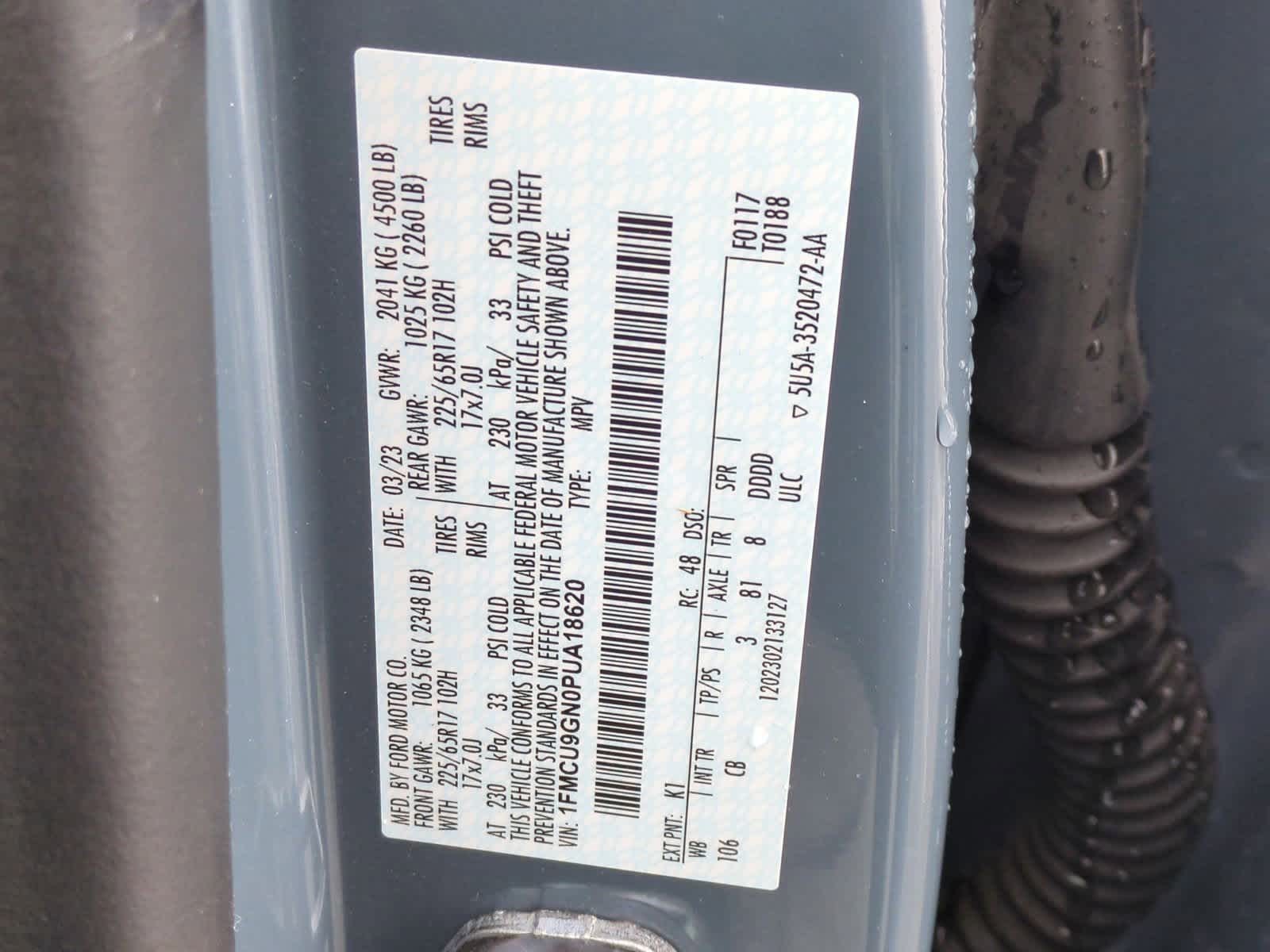 Thumbnail: 2023 Ford Escape - 35