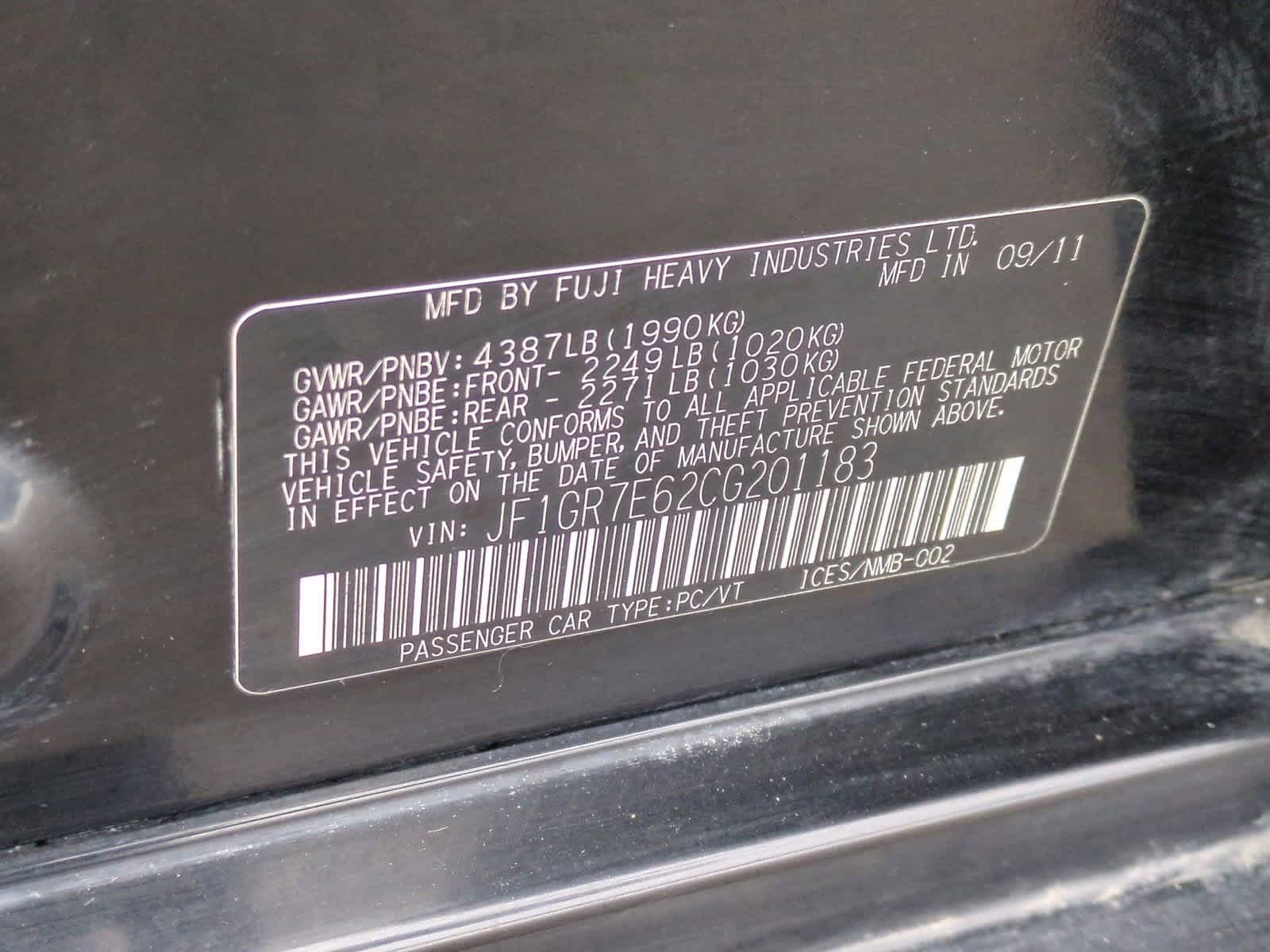 Thumbnail: 2012 Subaru Impreza - 36