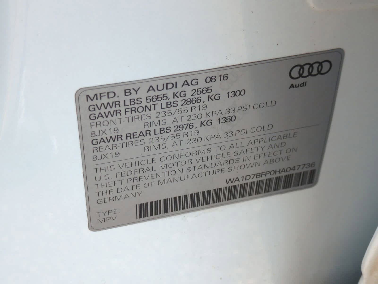 Thumbnail: 2017 Audi Q5 - 37