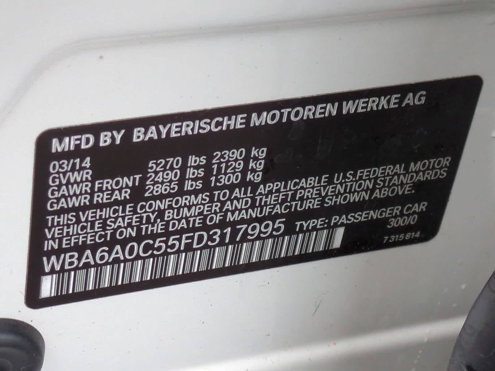 Thumbnail: 2015 BMW 6 Series - 37