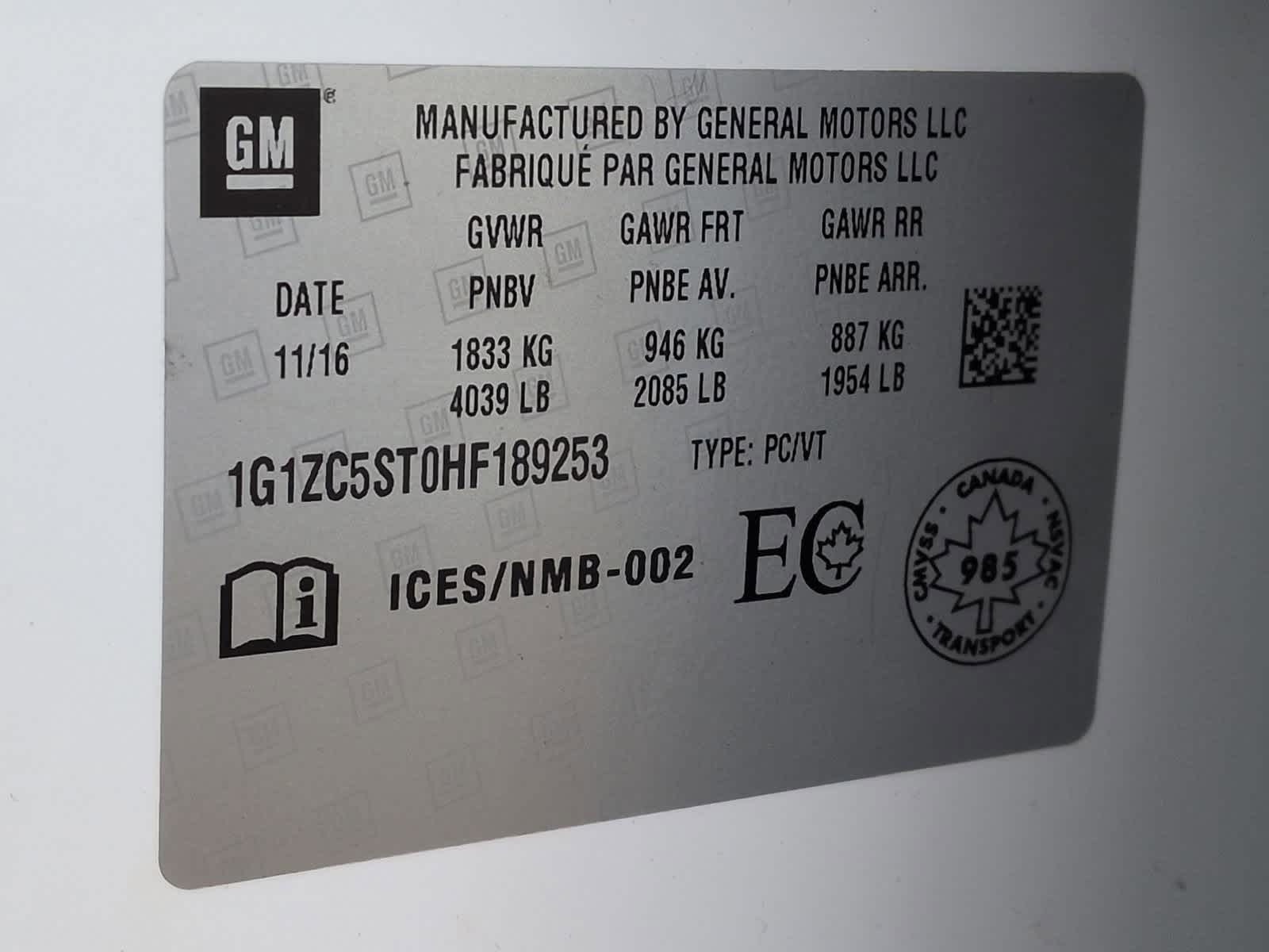 Thumbnail: 2017 Chevrolet Malibu - 36