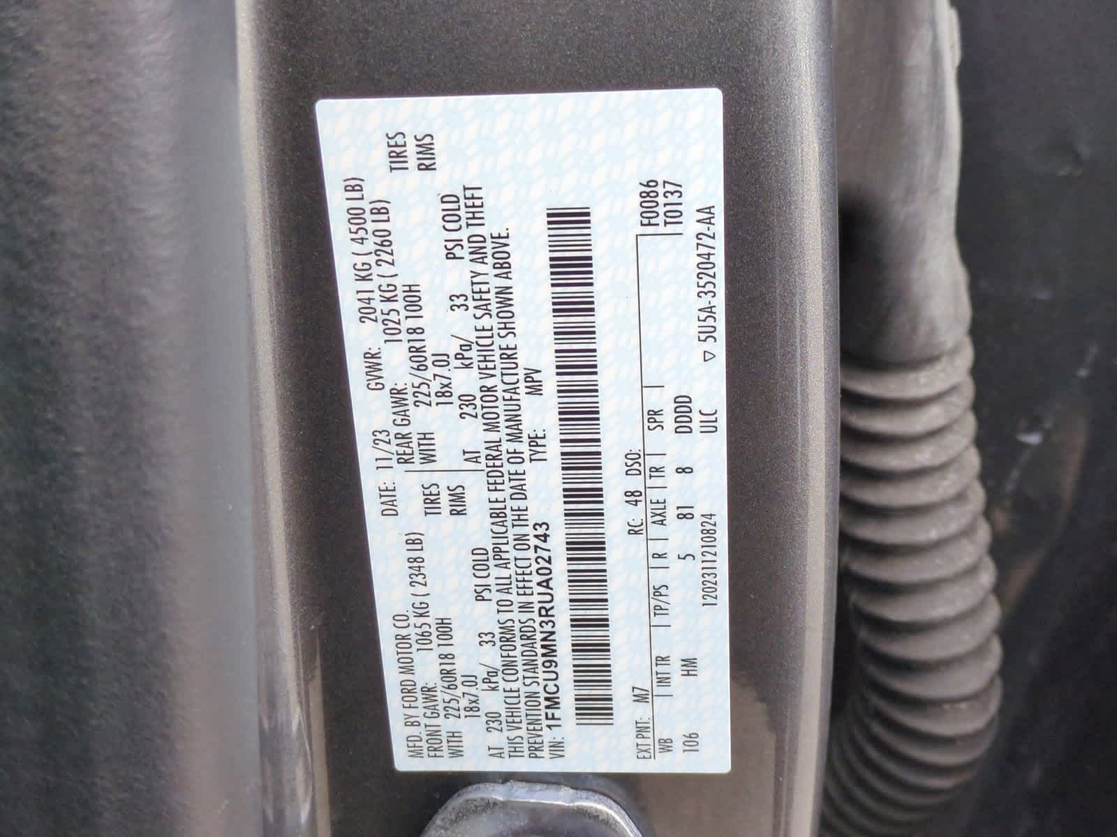 Thumbnail: 2024 Ford Escape - 35