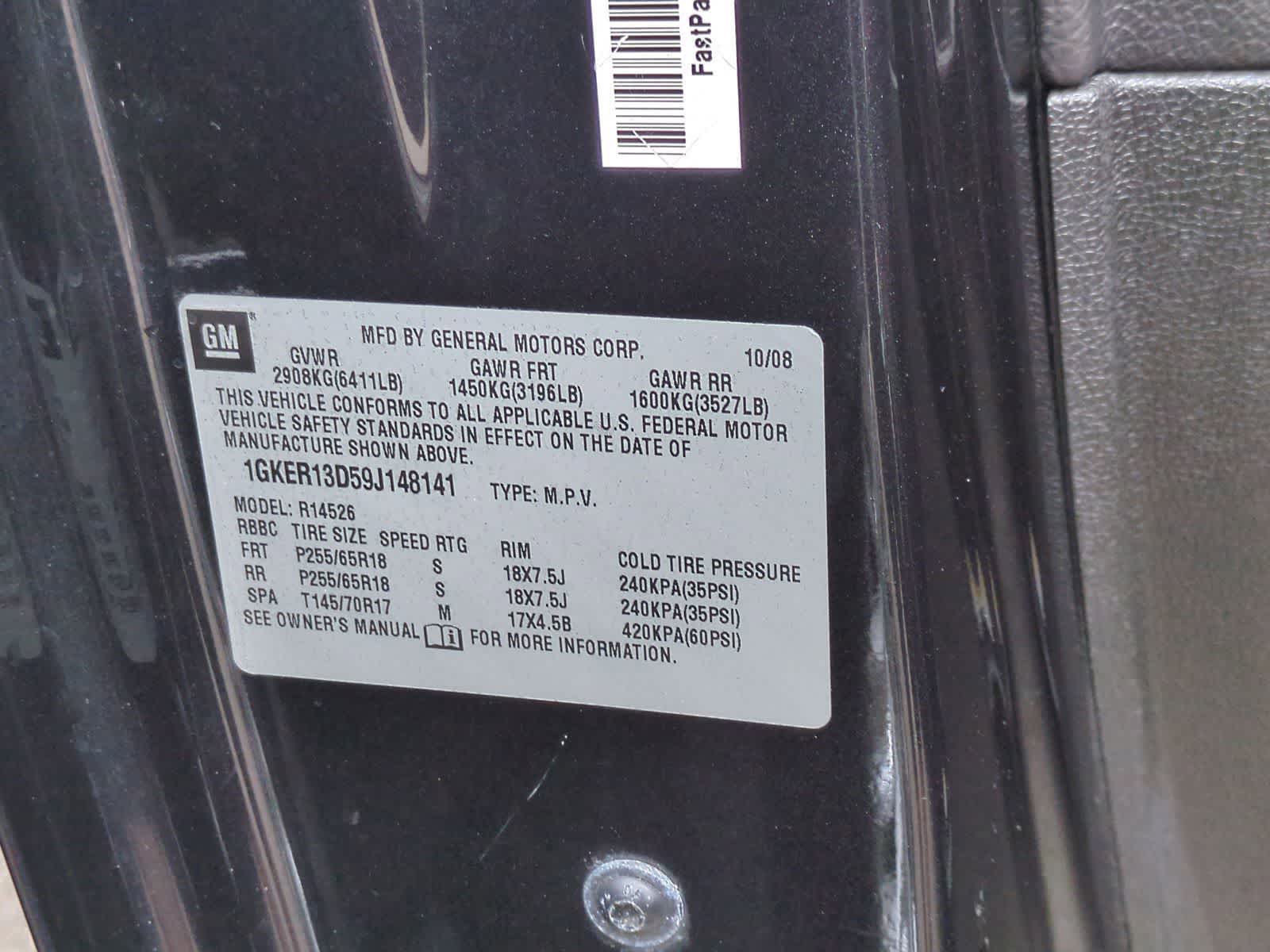 Thumbnail: 2009 GMC Acadia - 35