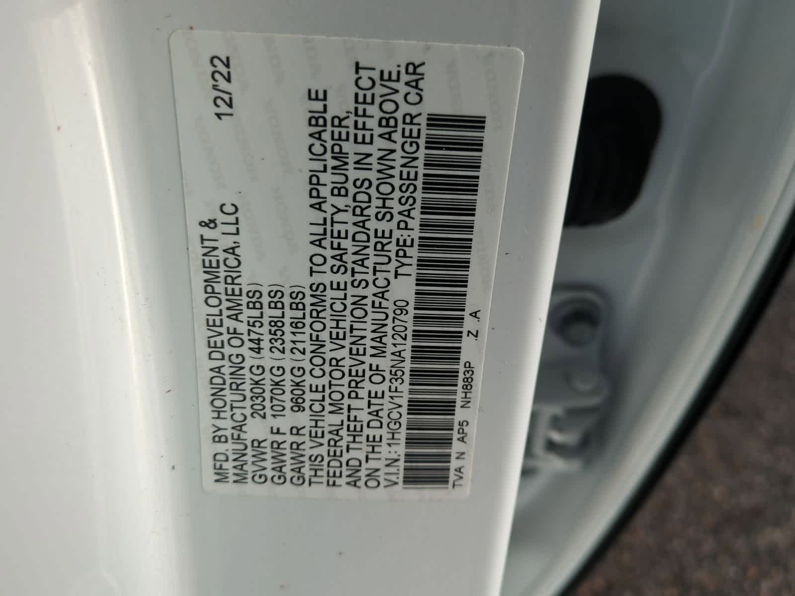 Thumbnail: 2022 Honda Accord - 35