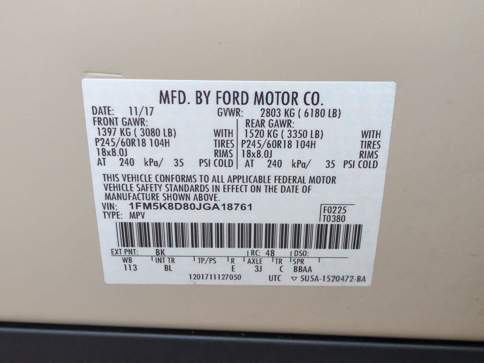 Thumbnail: 2018 Ford Explorer - 35