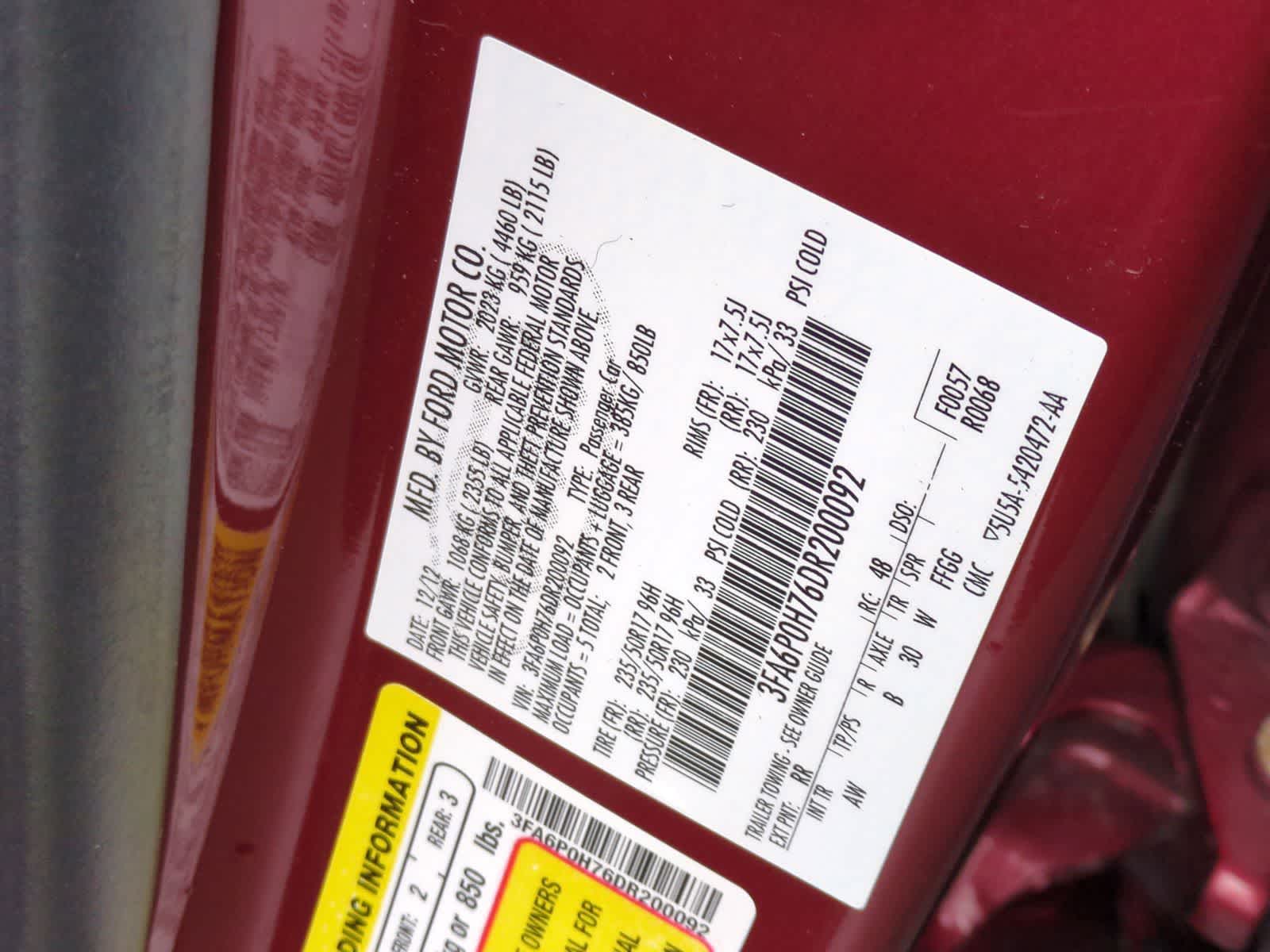 Thumbnail: 2013 Ford Fusion - 35