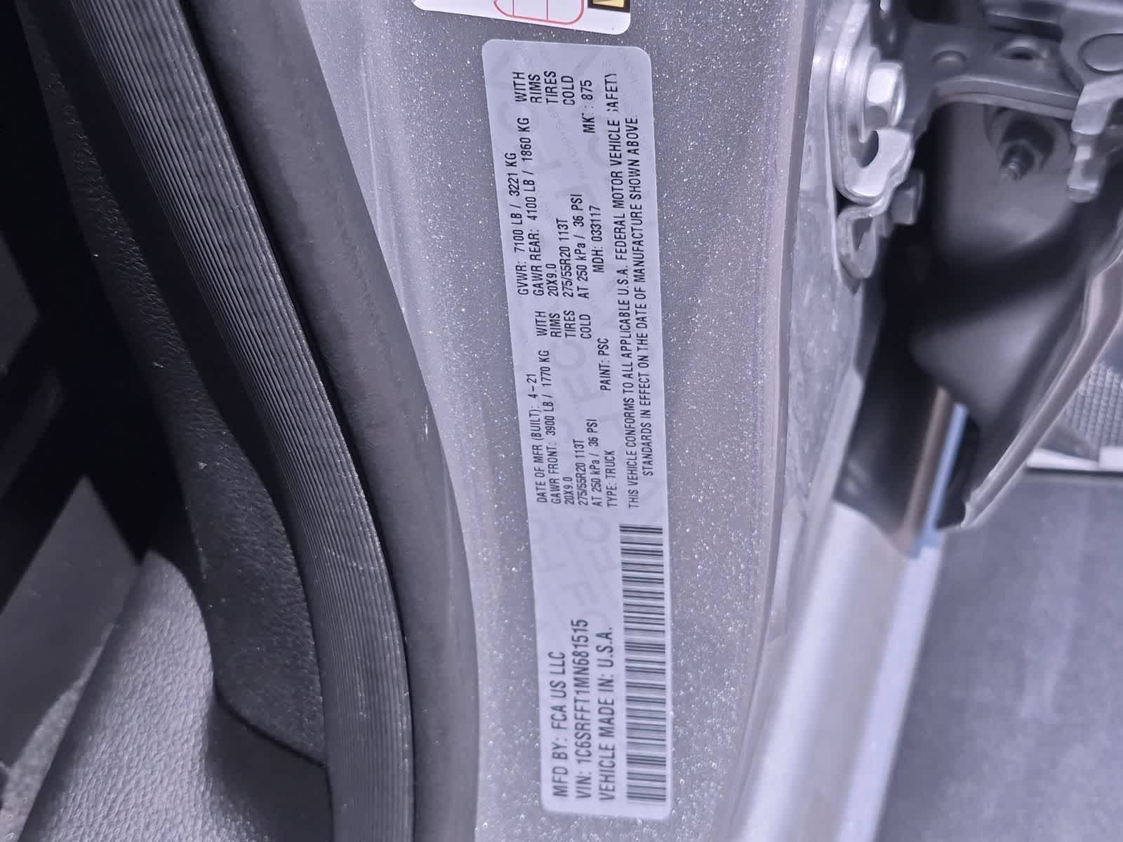 Thumbnail: 2021 RAM 1500 - 34