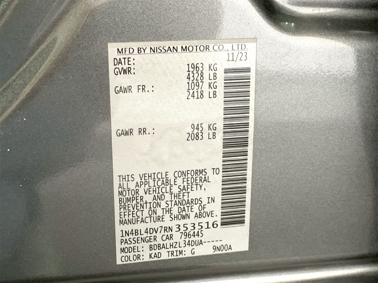 Thumbnail: 2024 Nissan Altima - 27