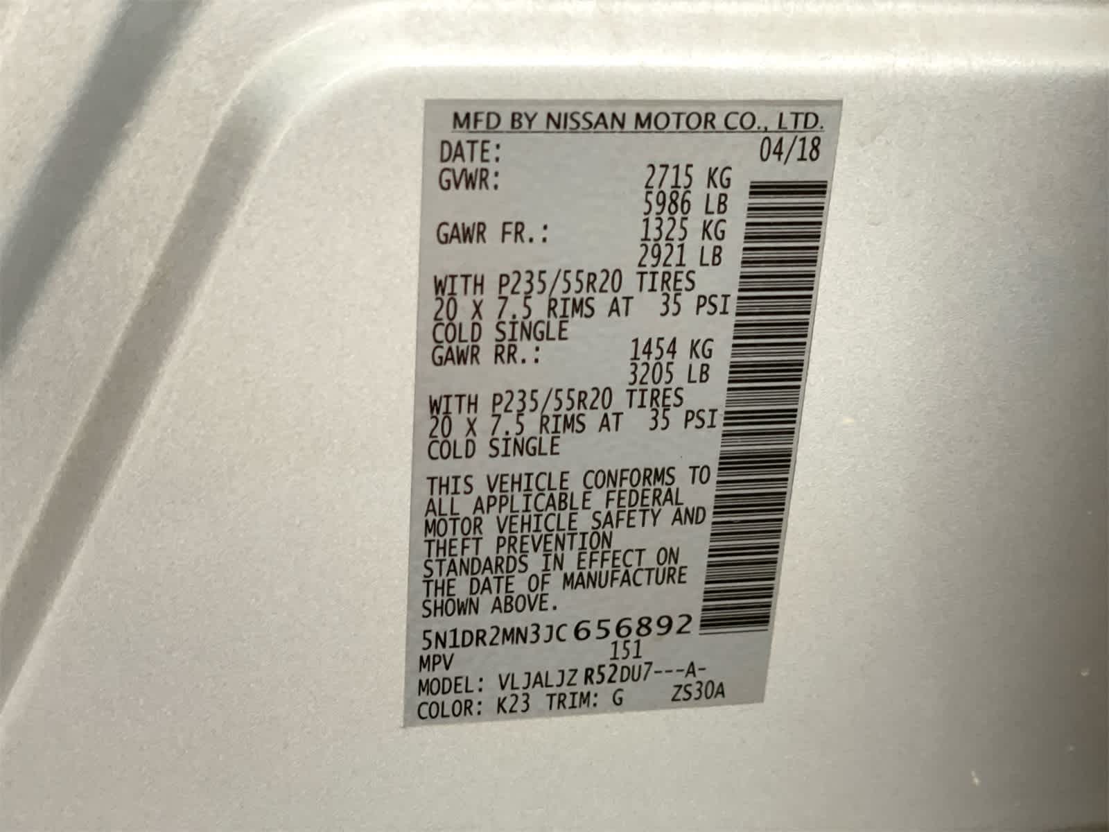 Thumbnail: 2018 Nissan Pathfinder - 30