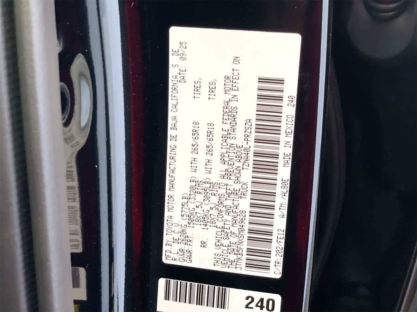 Thumbnail: 2025 Toyota Tacoma - 26