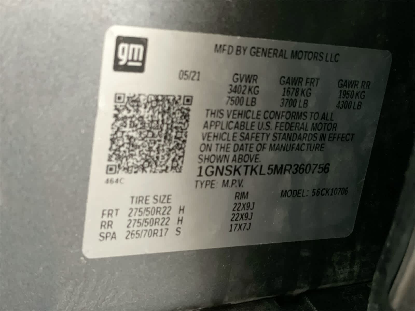 Thumbnail: 2021 Chevrolet Tahoe - 30