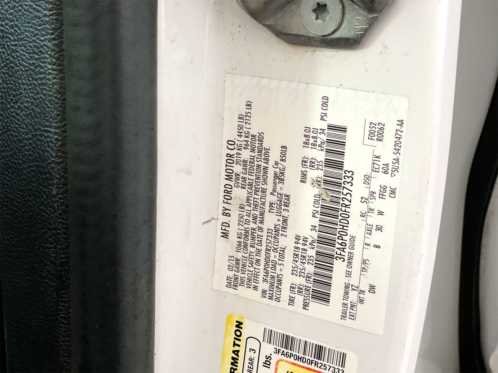 Thumbnail: 2015 Ford Fusion - 27