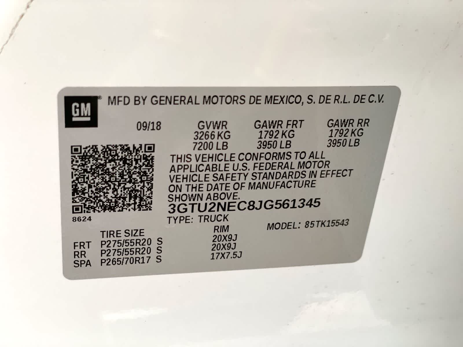 Thumbnail: 2018 GMC Sierra 1500 - 30