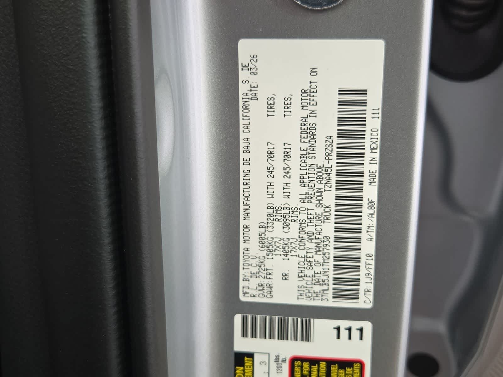 Thumbnail: 2026 Toyota Tacoma - 27