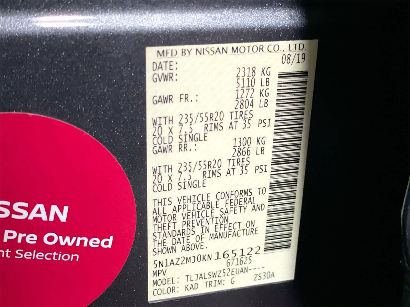 Thumbnail: 2019 Nissan Murano - 30