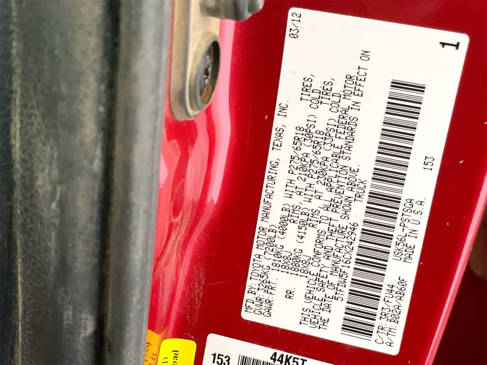 2012 Toyota Tundra  28