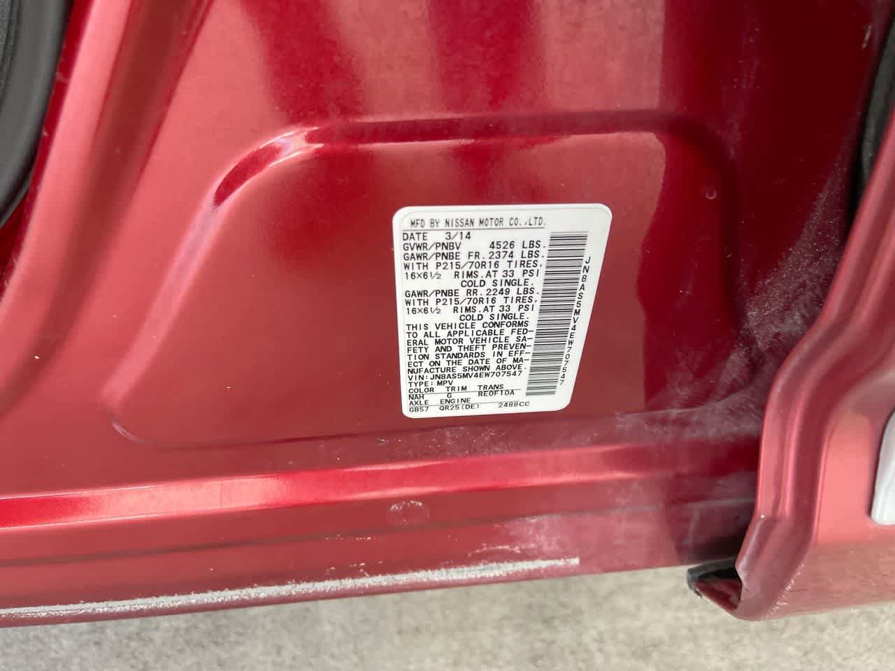 Thumbnail: 2014 Nissan Rogue - 26