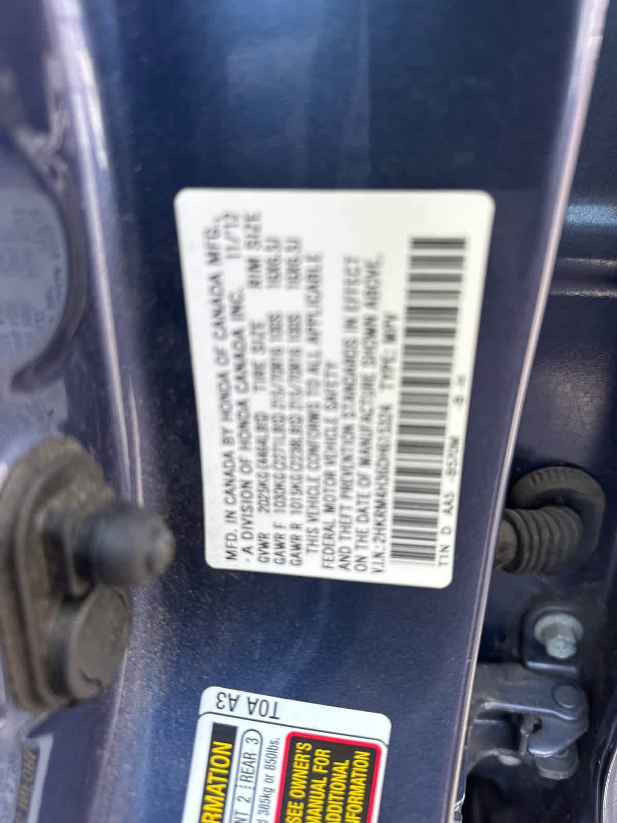 2013 Honda CR-V LX 30