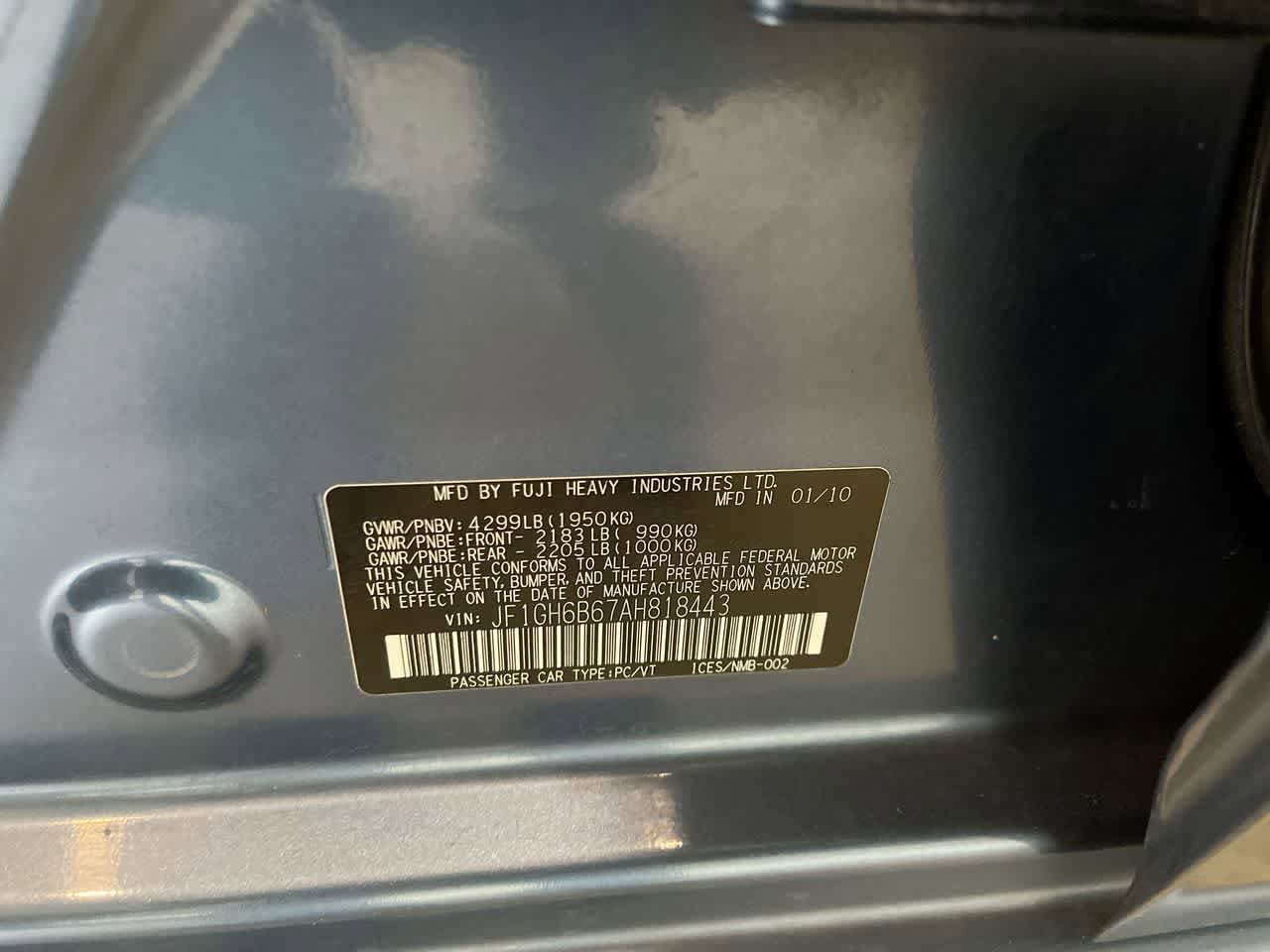 Thumbnail: 2010 Subaru Impreza - 26