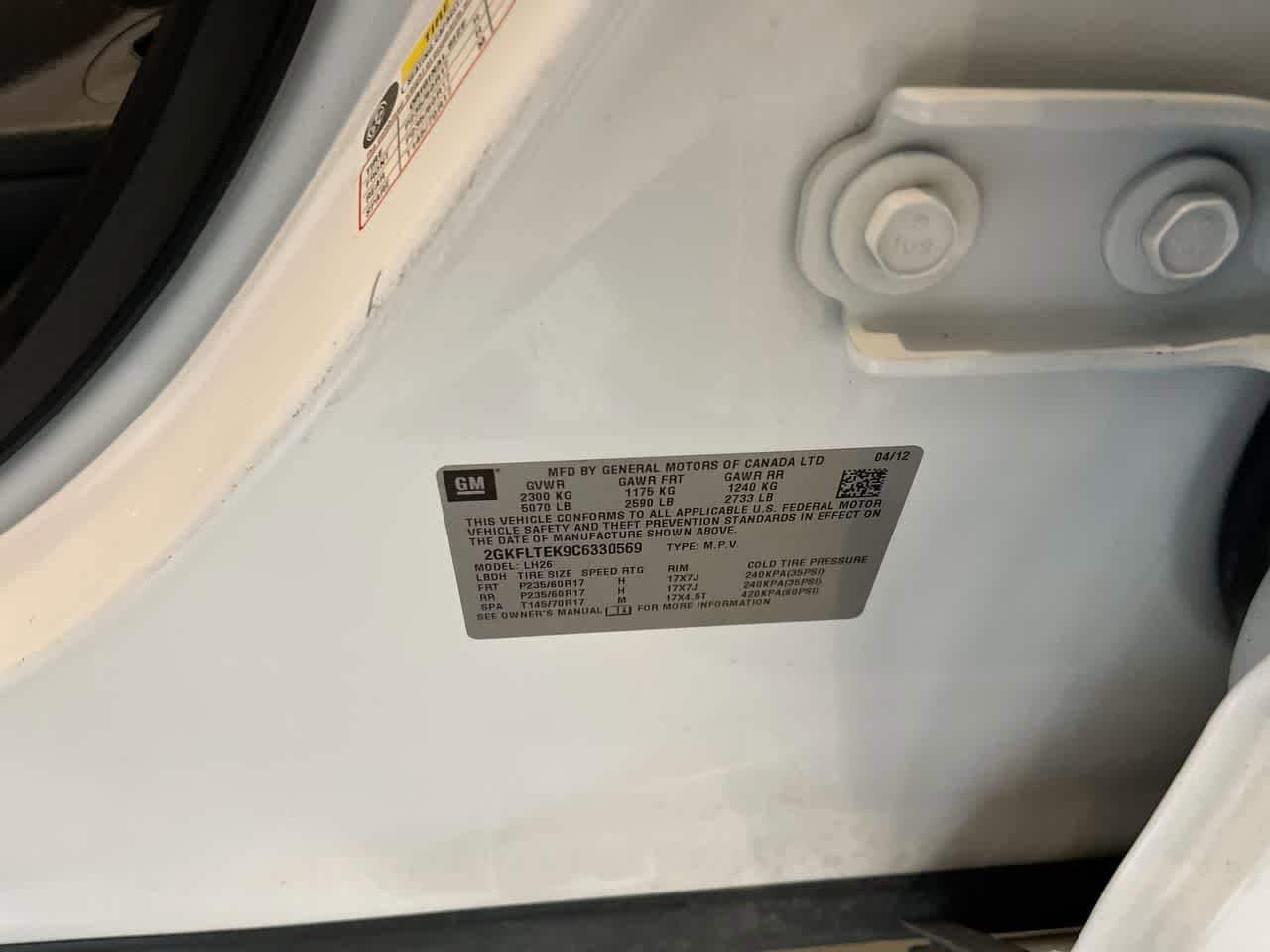 Thumbnail: 2012 GMC Terrain - 26