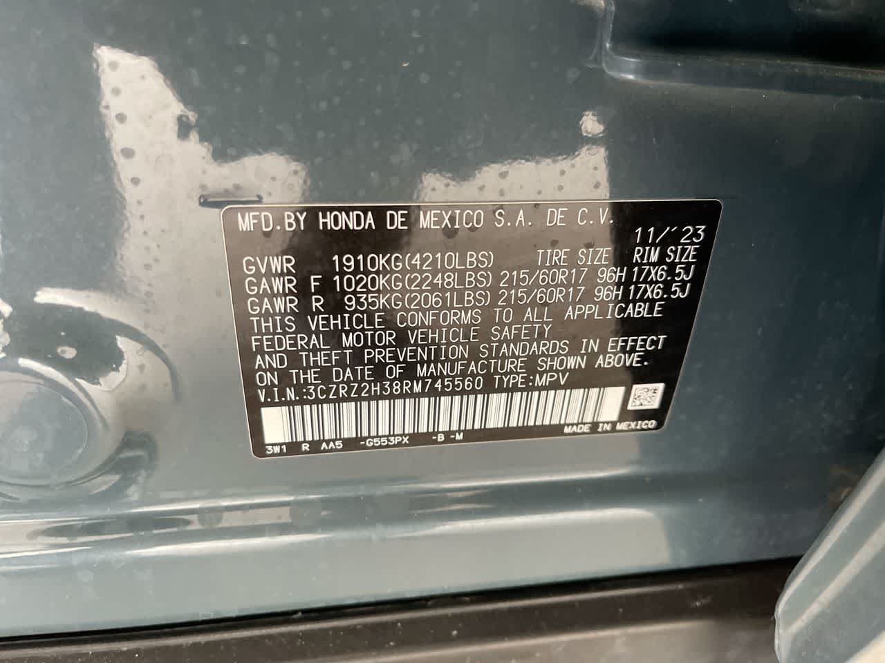 Thumbnail: 2024 Honda HR-V - 35