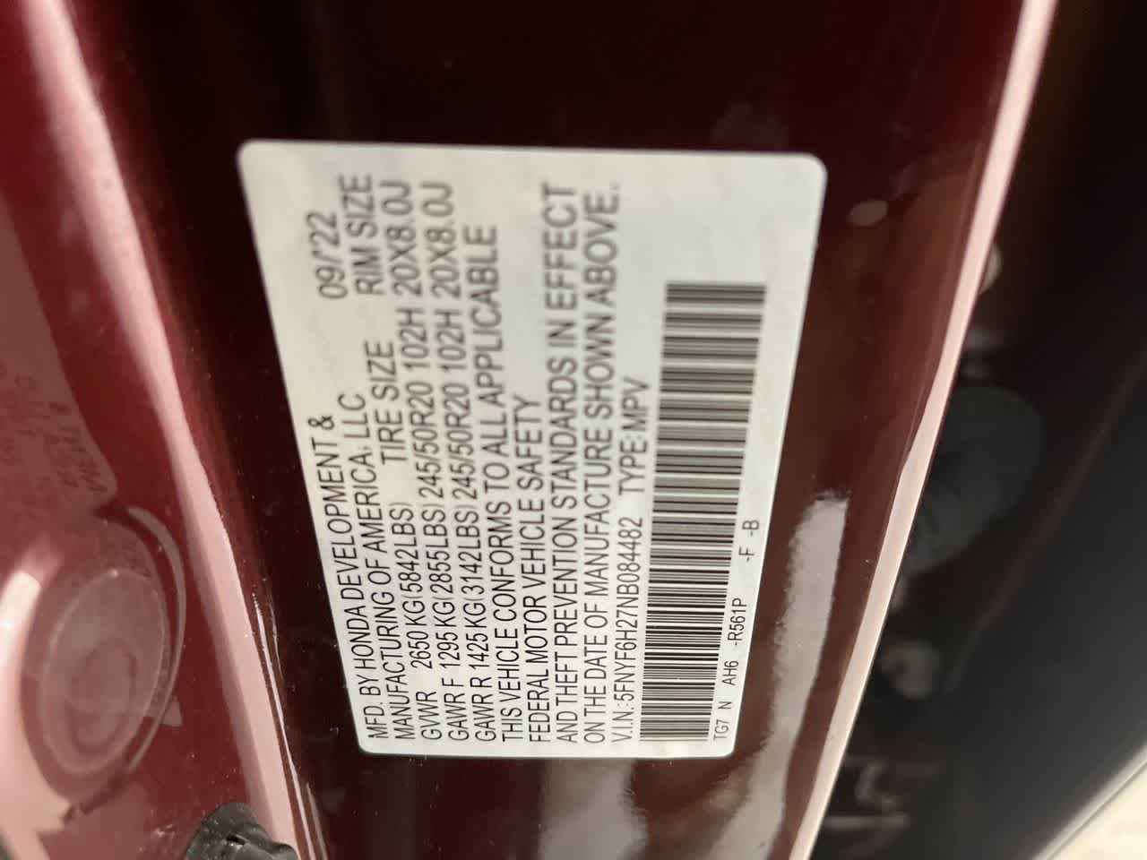 Thumbnail: 2022 Honda Pilot - 29