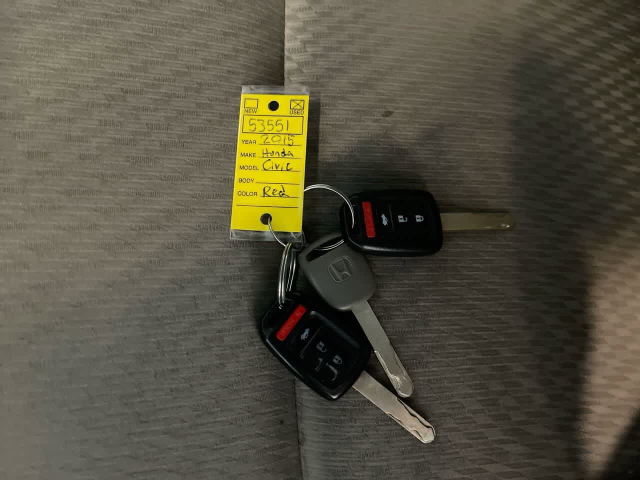 2015 Honda Civic LX 25