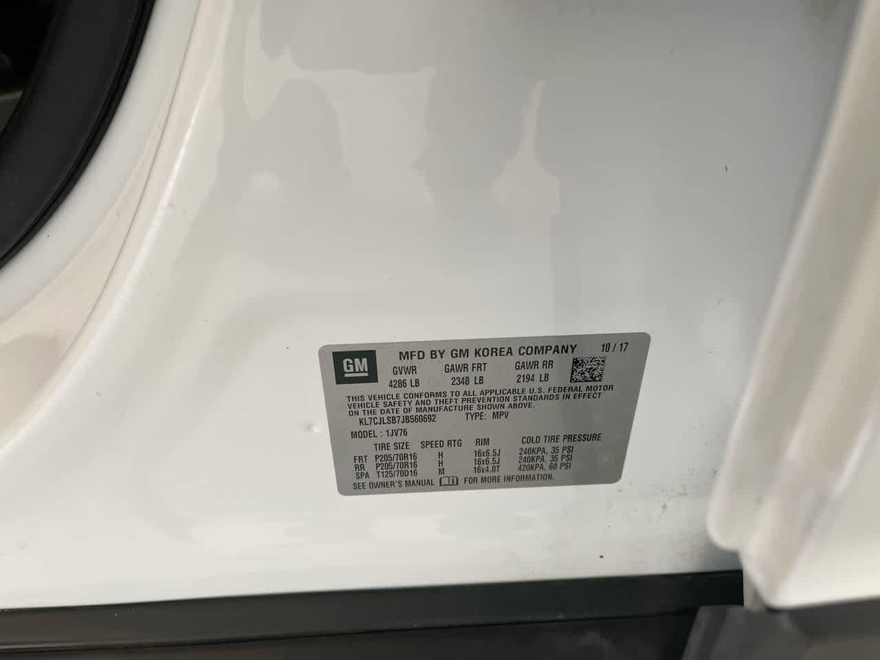 Thumbnail: 2018 Chevrolet Trax - 27