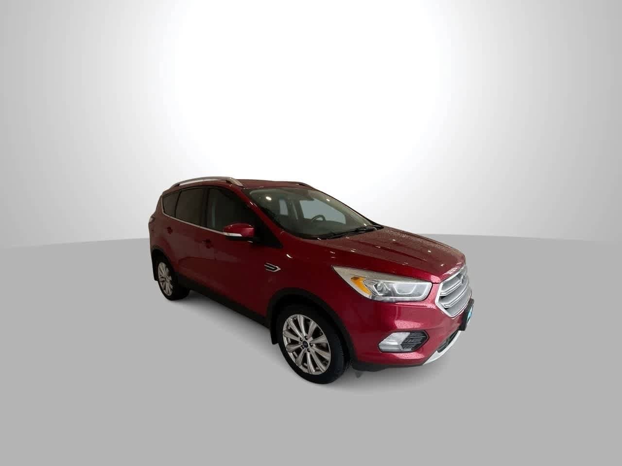 Used 2017 Ford Escape Titanium with VIN 1FMCU9J93HUD84908 for sale in Billings, MT