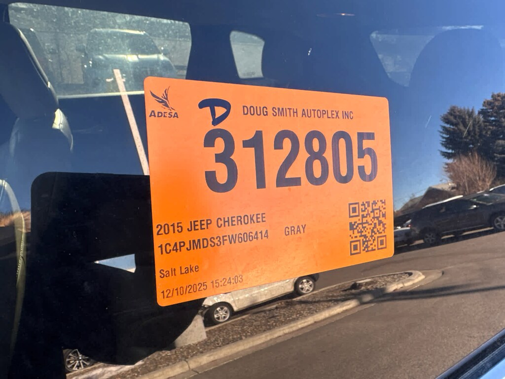 Used 2015 Jeep Cherokee Limited Sport Utility