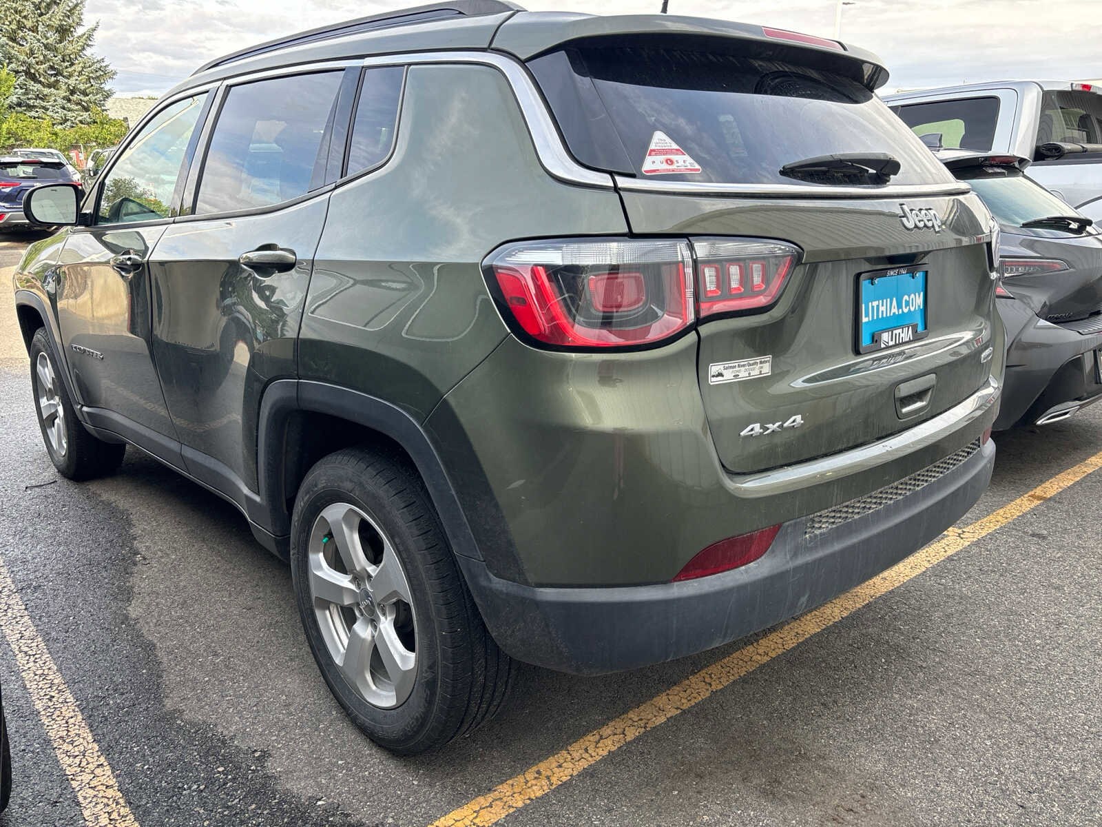 Used 2020 Jeep Compass Latitude with VIN 3C4NJDBB1LT143099 for sale in Billings, MT